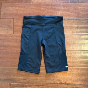 Girls Nike Black Performance Shorts Size Large